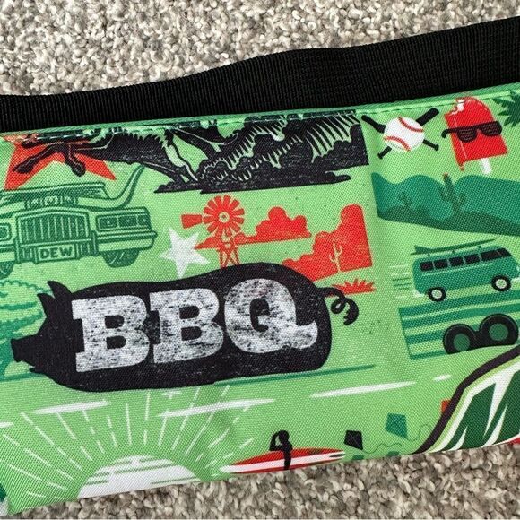 Insulated Tube Cooler 6 Can Soft Sling Cooler Sleeve Beverage Sling Mountain Dew - Picture 4 of 9